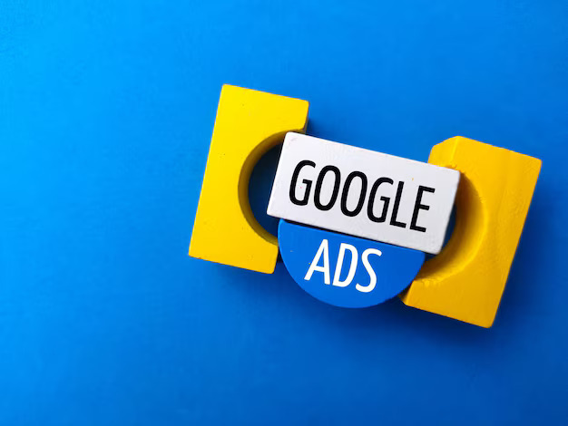 top-view-colored-block-with-text-google-ads-blue-background_406607-1114